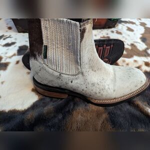 Cristeros Cowhide Boots (short boots) Size MEX 26.5 Equivalent to US 8-9